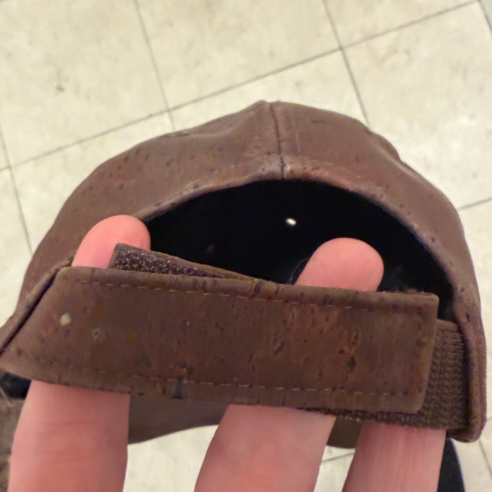 Brown Cork Baseball Cap From Portugal - Picture 5 of 7